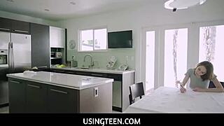 hey, london rose is always ready for freeuse in the kitchen with tristan summers