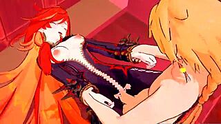 Mavuika's huge tits get creampied