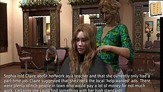 A Wife And Stepmother In A Big Tits Game.