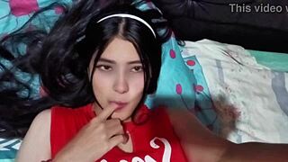 Tight pussy cowgirl makes him cum inside