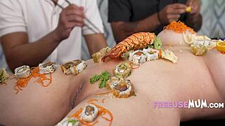 Asian chef emerald loves fucks suki sin pussy