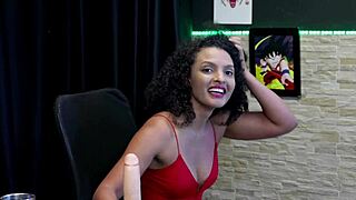 Morena Mia Luz Demonstrates Blowjob After Denying Gangbang Thoughts In Gym