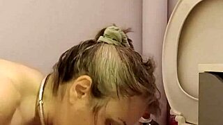 Toilet slave orgasm?