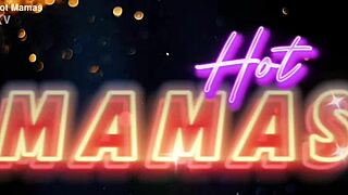 Гледам брюнетка MILF с кафяви очи да стене по време на близък чукане.