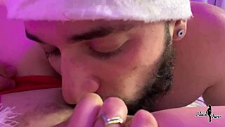 Friend's boyfriend fucks latina milf in bent over position