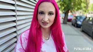 Hey, check out Putalocura catching busty friki Victoria Arias in a super hot contest with blowjob and doggystyle action.