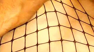 beautiful fitness milf getting bent over for close up anal assfucking