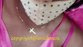 Indian Crossdresser Lara Dsouza Binds