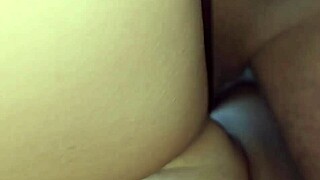 pareja amateur folla apasionadamente creampie with big tits cum