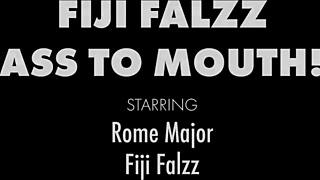 Fiji Falzz's Wild Anal With BBC Makes Rome Cum