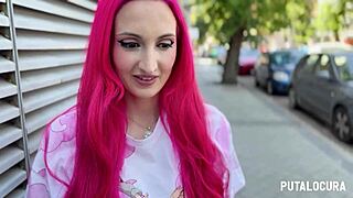 Hey, check out Putalocura catching busty friki Victoria Arias in a super hot contest with blowjob and doggystyle action.