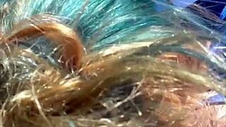 Cheating blonde whore sucks cock & takes facial out in public during the middle of the day