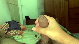 stepmom says, i'll help with your morning wood, swallow cum and facial