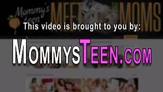 Busty Milf Stepmom Has Lesbian Sex With Teen 18+ Not Daughter For First Time In High Definition