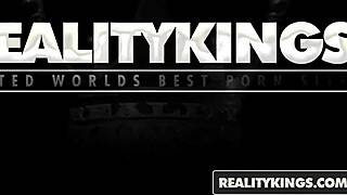 Alison Sault sucks cock in anal