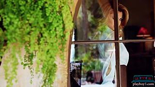 Natural Playboy Milf Blondes Jessica Vaugn And Samantha Autum Pose Solo