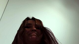 this milf with strapon intensely pulls levers to make you submit in femdom humiliation