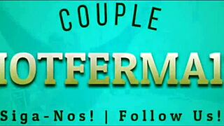 cumming in the blonde's mouth, she moans