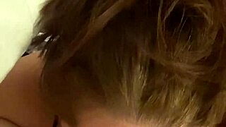 Sexy MILF performs intense deepthroat blowjob in POV