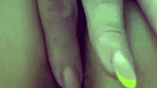 MILF Caresses Anal, Shows Pussy Inside and Pissing