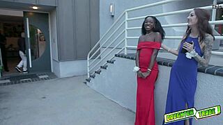 Daddies swap and take stepdaughters Anne and Kendra Cole's virginity