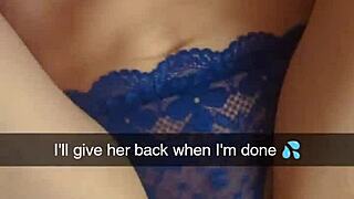 Richelle rose begs for creampie in real snapchat fuck