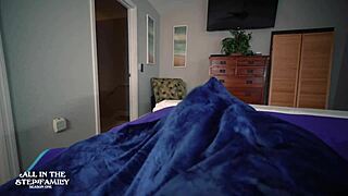 Mature Milf Stepmom Emotionally Cures Stepson's Nonstop Erection