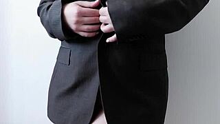 Big Boobs BBW Masturbates Hairy Pussy with Bouncing Tits