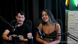 couple kaliente in preliminares podcast with bia hot