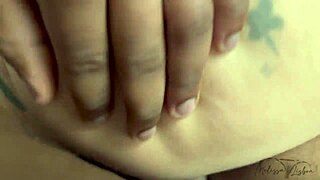 I cum on two cocks in bent over double penetration