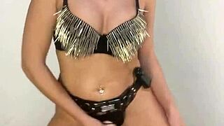 Mistress Plays with Strapon Intensely!