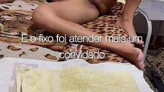 Aventuras da belinha com dois comedores pela manhã - prévia