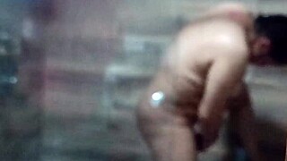 Spying on Sister-in-Law Shaving, Exciting Masturbation