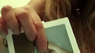 Slave Excited In Bondage With Handcuffs And Slaps Outdoors