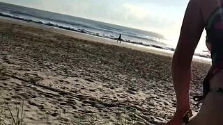 She jerked me off outdoors suddenly