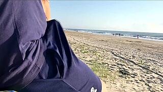 She jerked me off outdoors suddenly