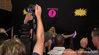 show l�sbico de musa libertina y denise martin en sal�n er�tico de barcelona 2018