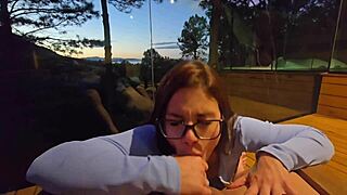 I gave it to my father-in-law on the balcony of a hidden farm while sneaking around.