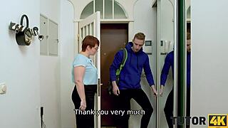 Tutor4k Pretty Tutor Forgets Lesson Copulates Student