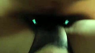 She Acts Shy But Cooperates to Have Her Thong Removed