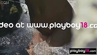 Skinny Brunette Nude Czech Milf Anetta Keys Flashes Wet Pussy Outdoor