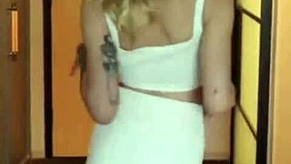 dylan moore the stripper dances privately as cock pulls out from tight wet pussy