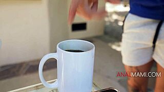Cum Filled Coffee Christan Cougar Anal