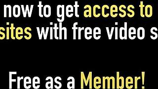 Jillian Janson Blows And Strokes Miles Long's Dick Slowly