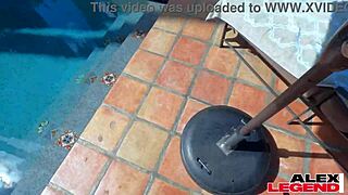 Shay sights, you get really wet at the pool... but not for swimming!