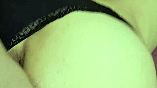 Hot wife: fucked doggystyle in tight jeans, cum on ass