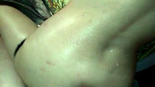 hard fucked mature hairy pussy bent over in homemade scene