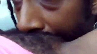 Feeling the close up pussy licking intensely