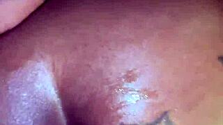 messy anal fuck in the living room with big cock pounding that big ass 😈🍑