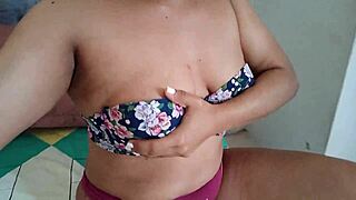 Bisexual Mother In Law Fingers Juicy Pussy with Dirty Talk